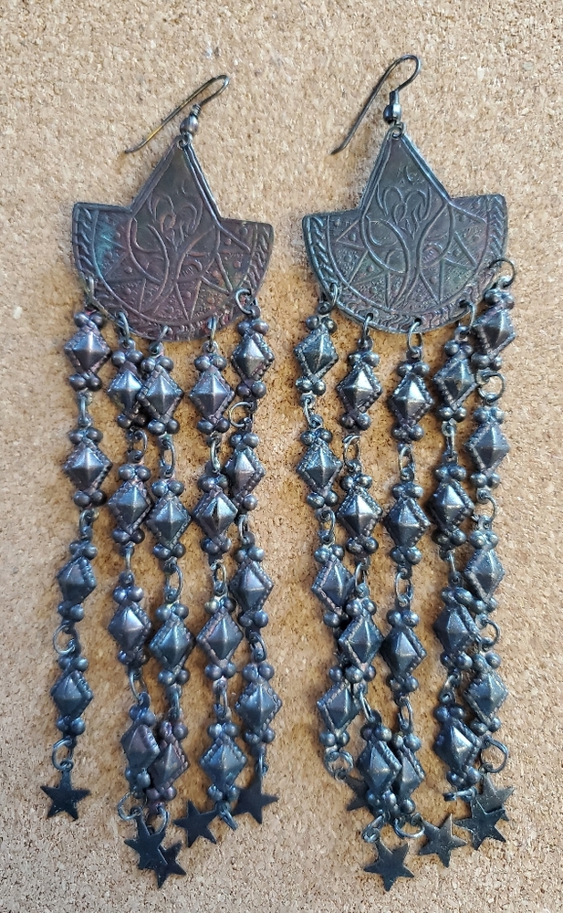 🌟 5 for $15 🌟 Chandelier bronzed earrings